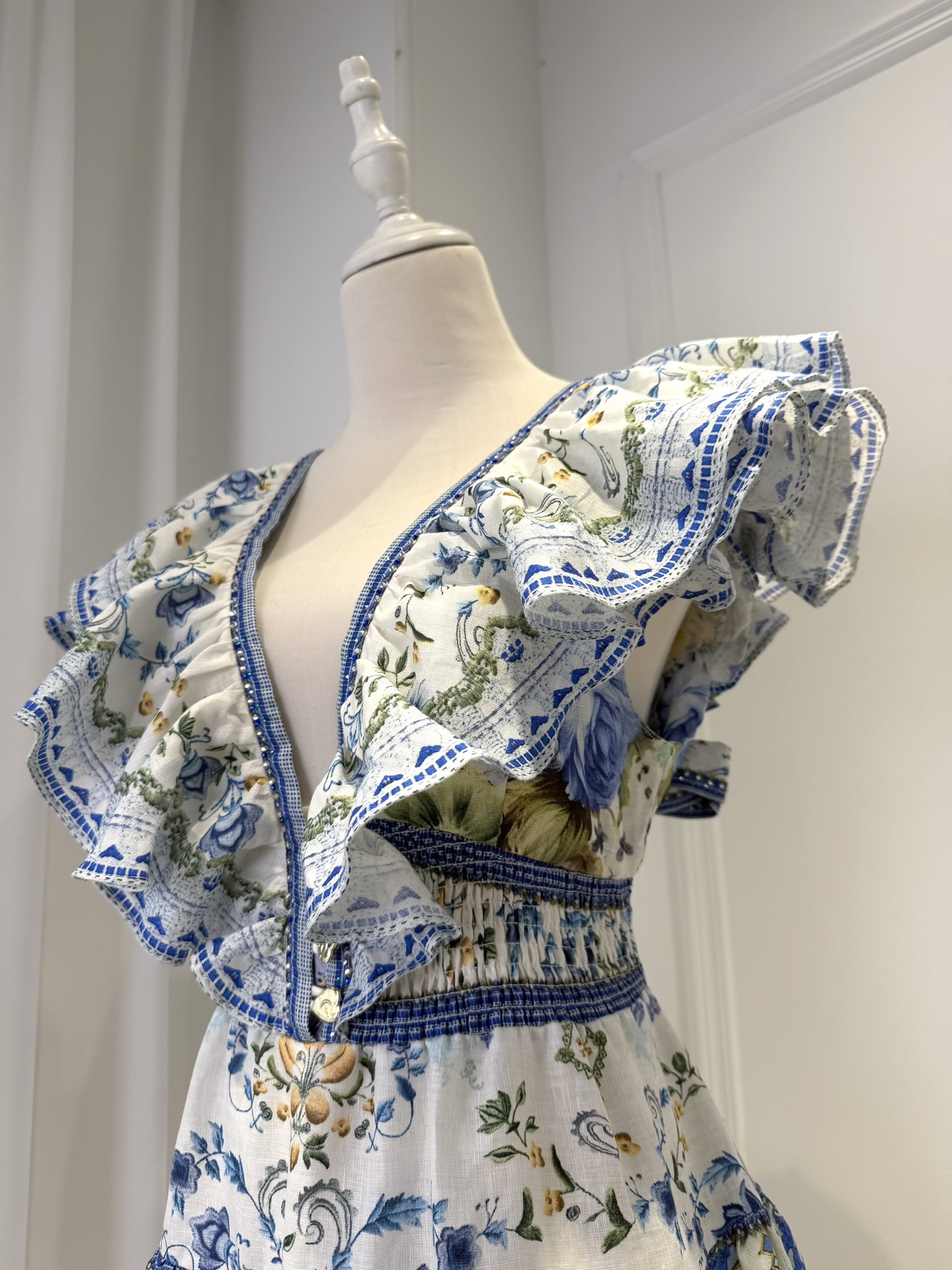 Peony Mini Dress B687 from the Camilla inspired collection image 4