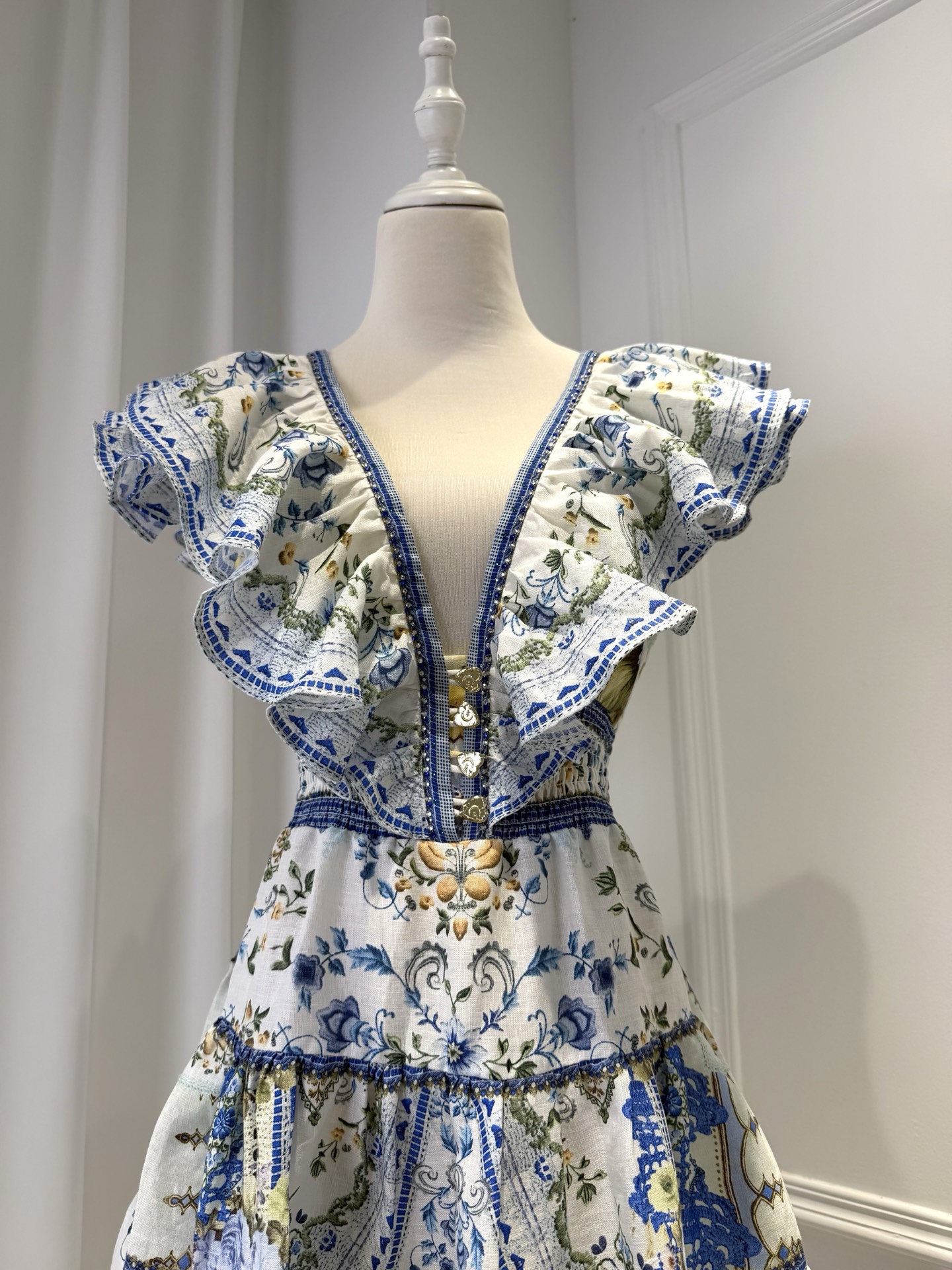 Peony Mini Dress B687 from the Camilla inspired collection image 2