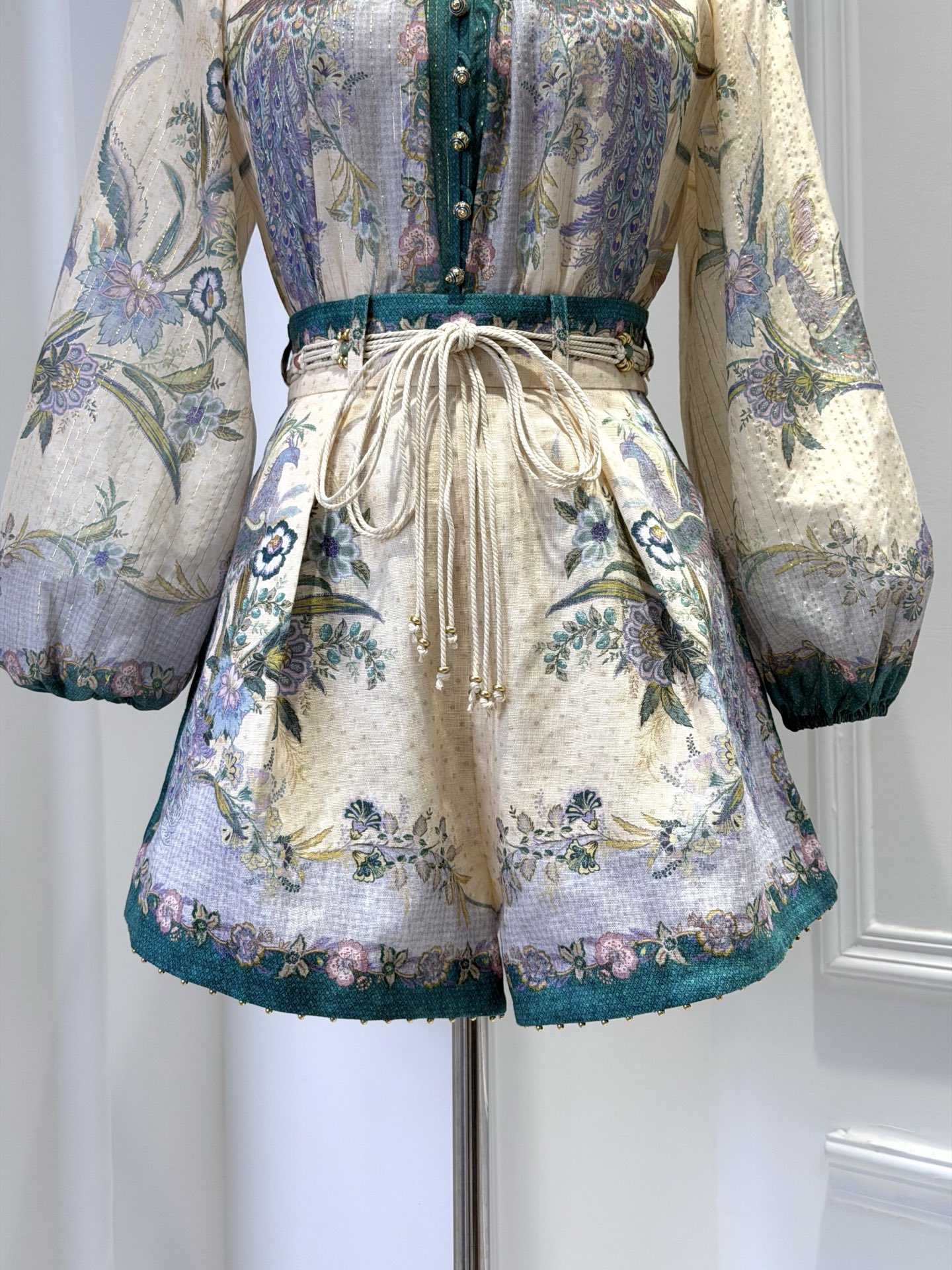 Atelier Belted Dress Z1072 & Z1073 from the Zimmermann inspired collection image 8