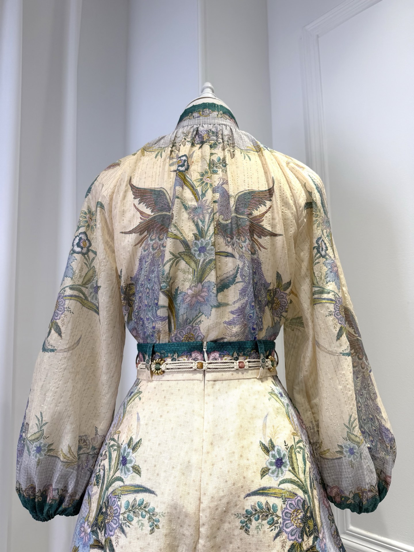 Atelier Belted Dress Z1072 & Z1073 from the Zimmermann inspired collection image 7