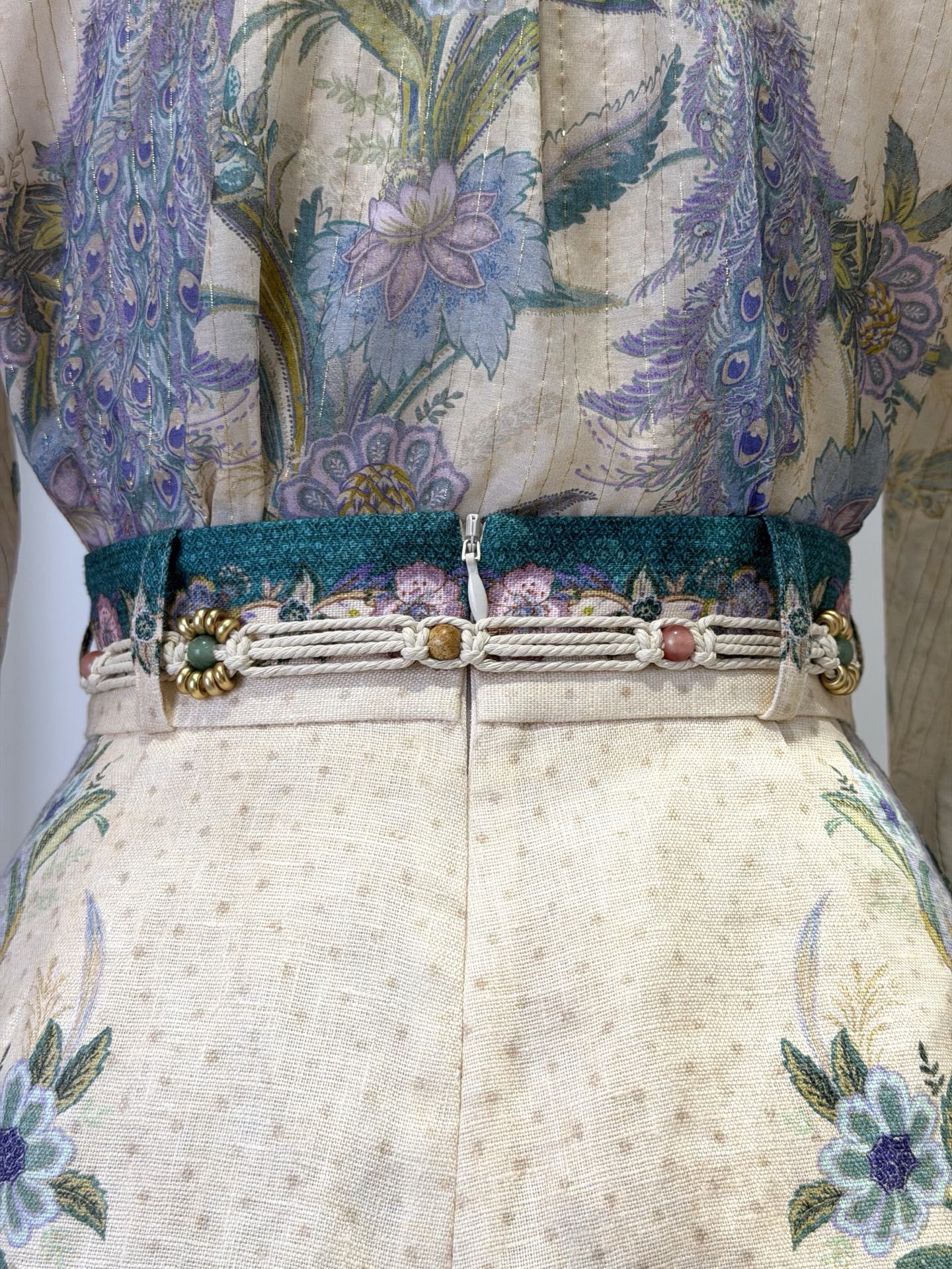 Parchment Occasion Dress Z1072 & Z1073 from the Zimmermann inspired collection image 4