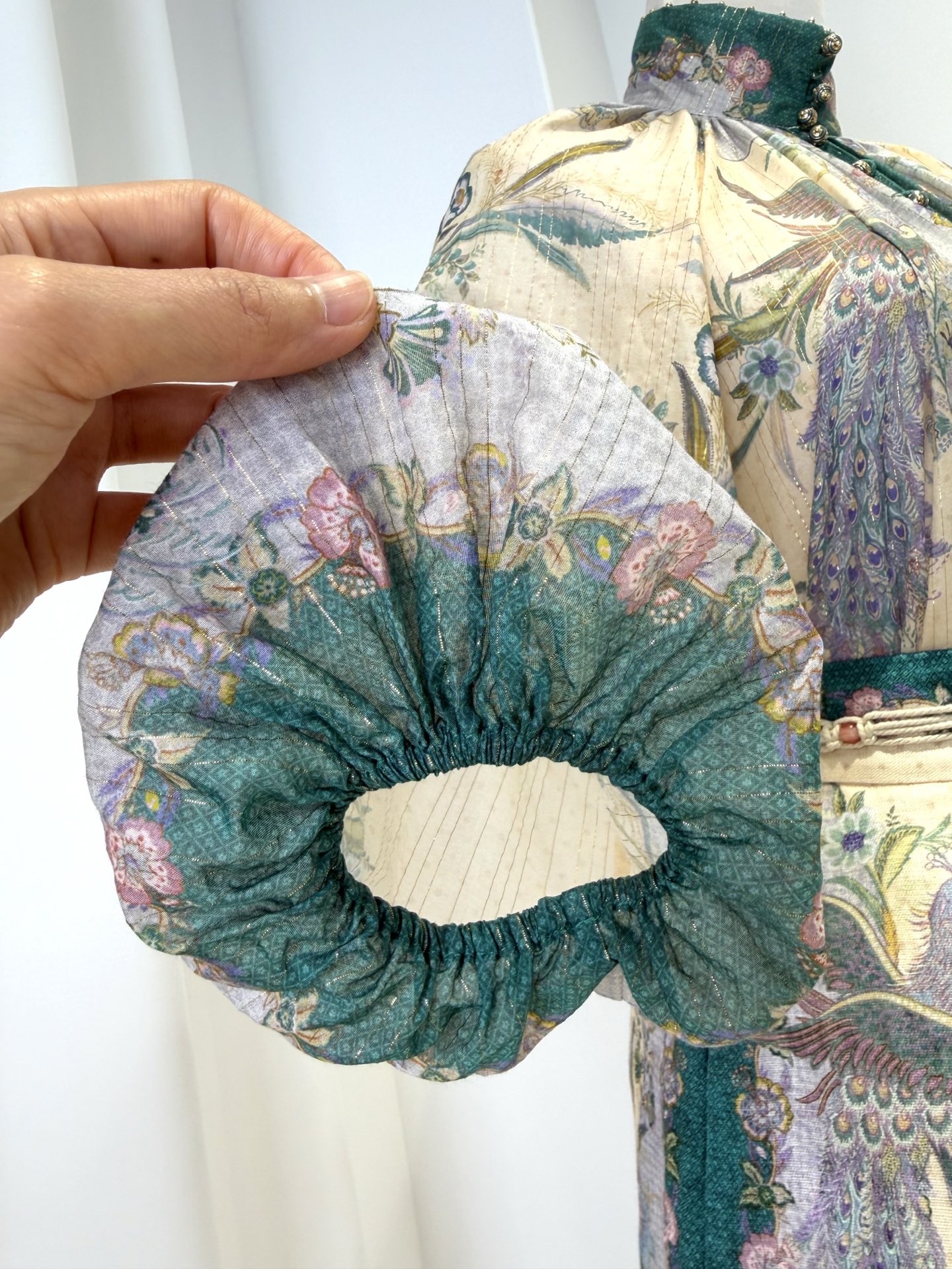 Parchment Occasion Dress Z1072 & Z1073 from the Zimmermann inspired collection image 3