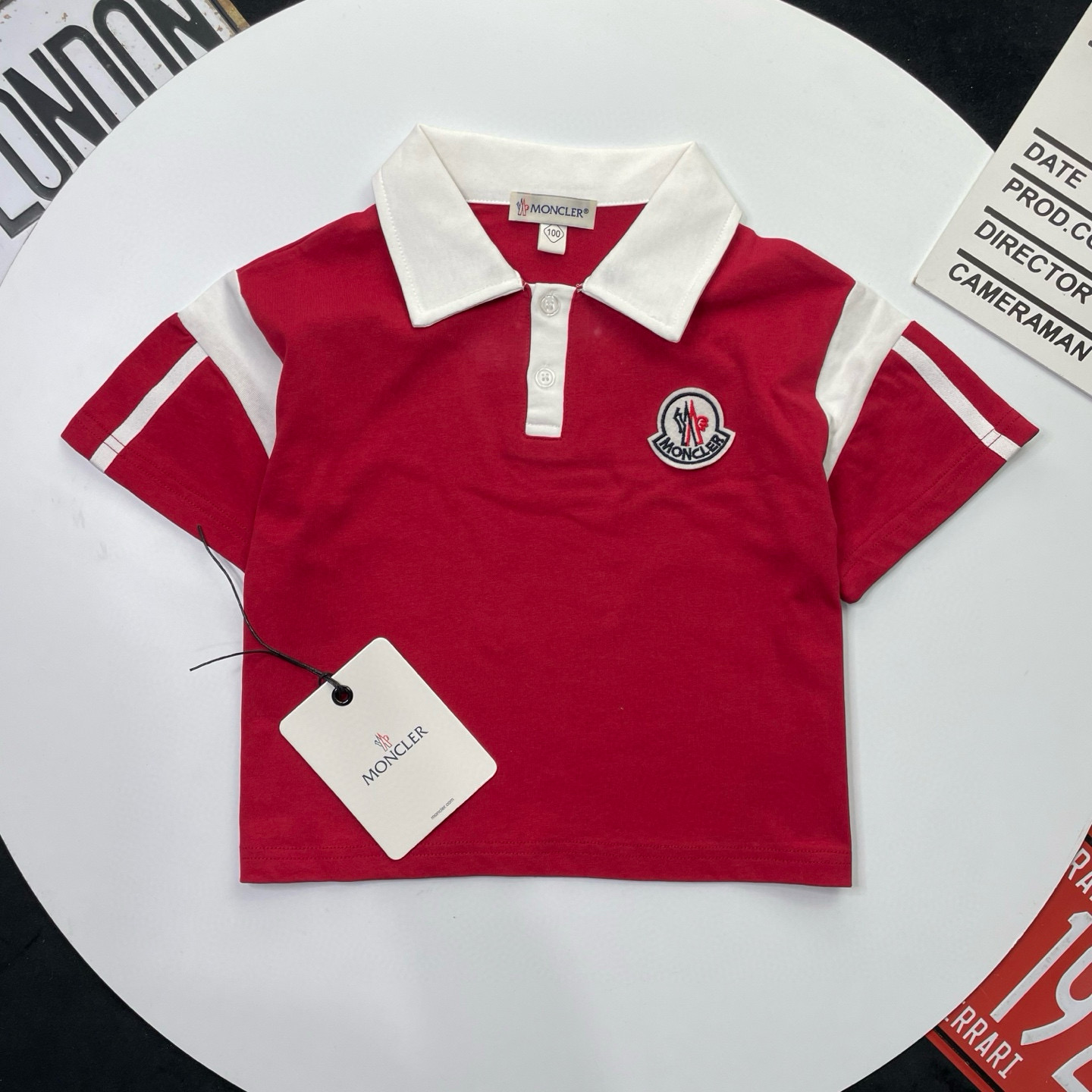 🌐Moncler ♻️POLO (90-160) ♻️Manga corta 🎗¡Etiqueta original! ¡Embalaje original! ¡Marca original!🌐 💯Suministro a lar…
