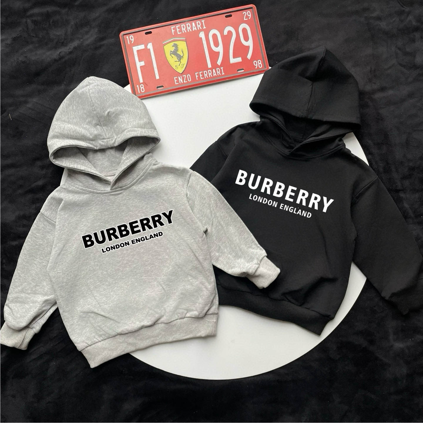 🌐Burberry ♻️Sudadera con capucha (90-150) ♻️Rizo 🔥Forrado 🎗¡Etiqueta original! ¡Embalaje original! ¡Marca original!�…