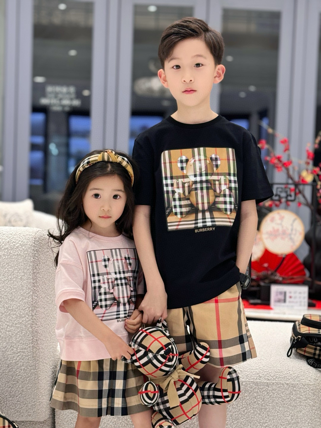 🌐Burberry ♻️ T恤（90-150） ♻️T恤 🎗原标！原包！原牌！🌐 💯长期供货❤️❣️放心卖❣️可主推 🔍搜索关键词：T恤 短袖