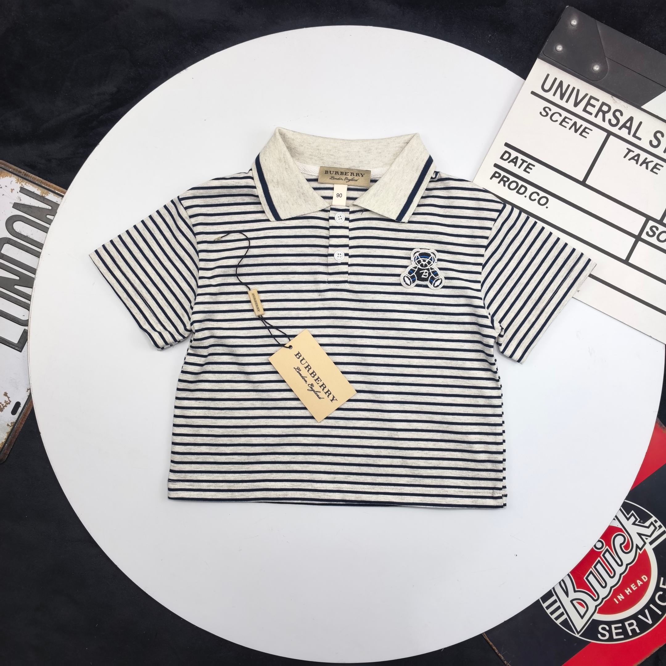 🌐 Burberry♻️ POLO (90-170) 🎗¡Etiqueta original! ¡Embalaje original! ¡Marca original!🌐 💯Suministro a largo plazo❤️❣️…