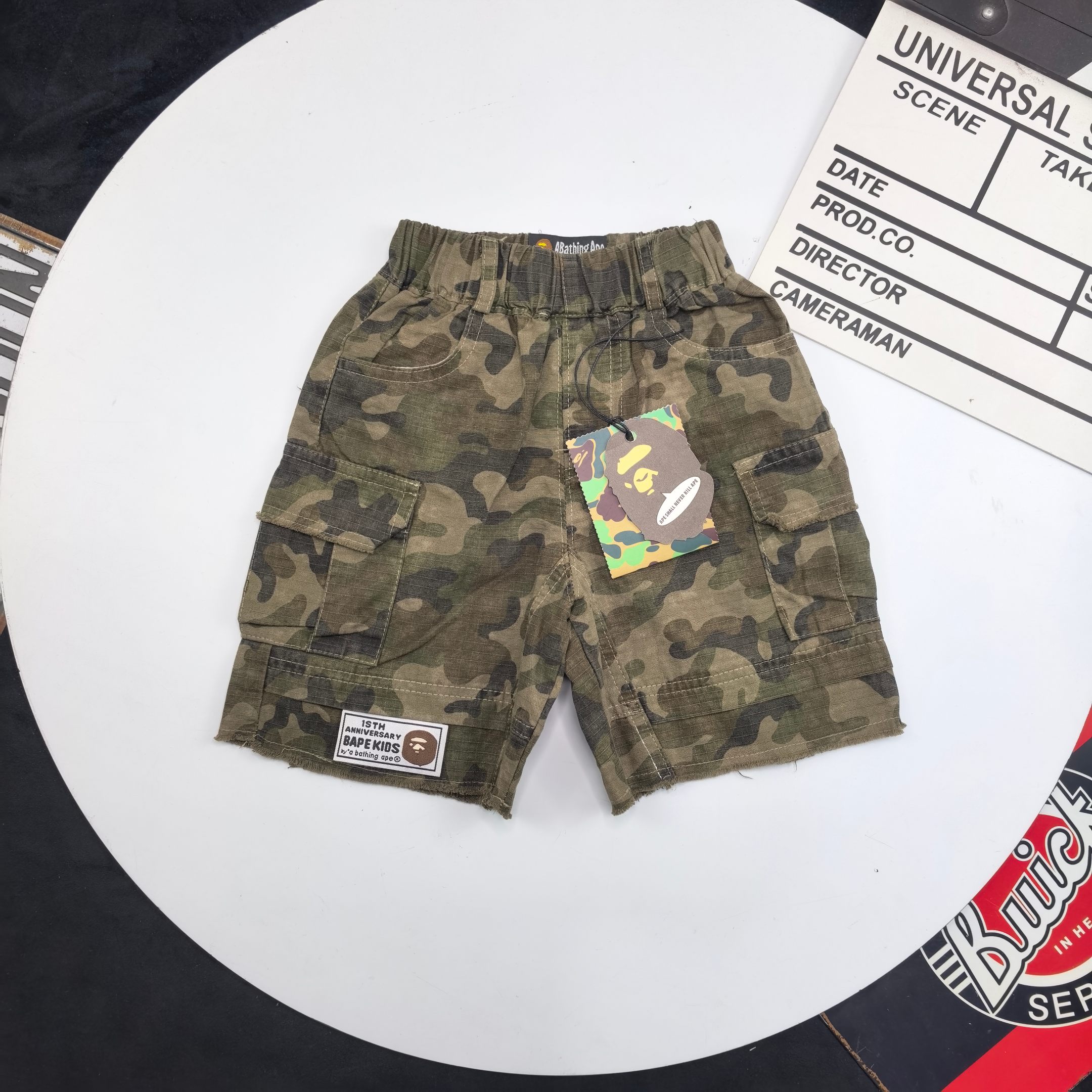 🌐 BAPE ♻️ Pantalones cortos (90-170) 🎗 ¡Etiqueta original! ¡Embalaje original! ¡Marca original! 🌐 💯 Suministro a la…