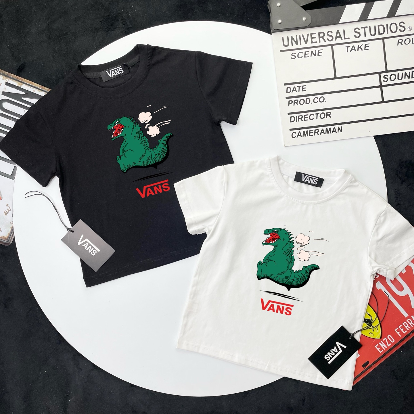 🌐 Vans ♻️ Camiseta (90-150) 🎗¡Etiqueta original! ¡Bolsa original! ¡Marca original!🌐 💯 Suministro a largo plazo ❤️❣️…