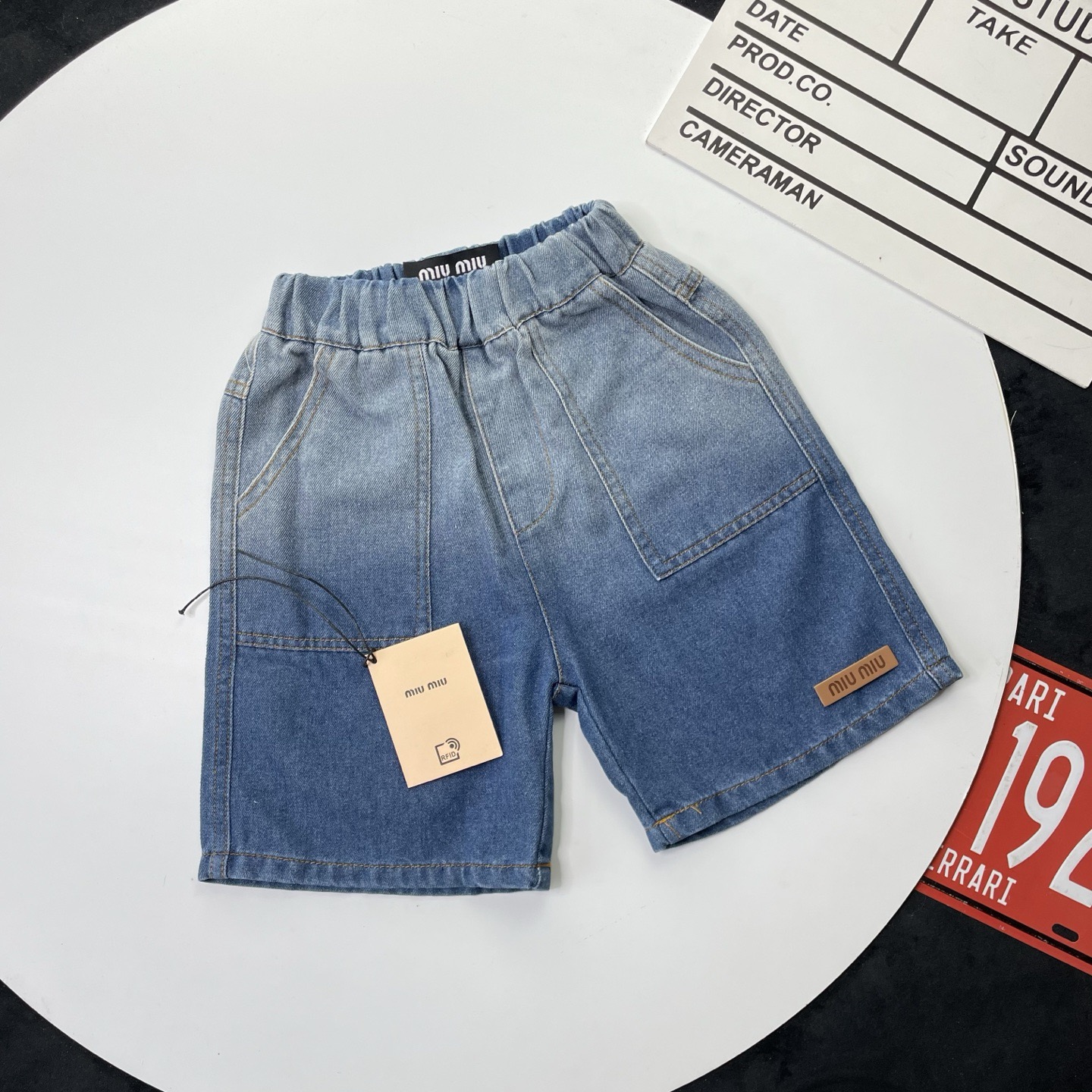 🌐 MiuMiu ♻️ pantalones cortos (90-150) ♻️ vaqueros 🎗 etiqueta original! paquete original! marca original! 🌐 💯 sumin…
