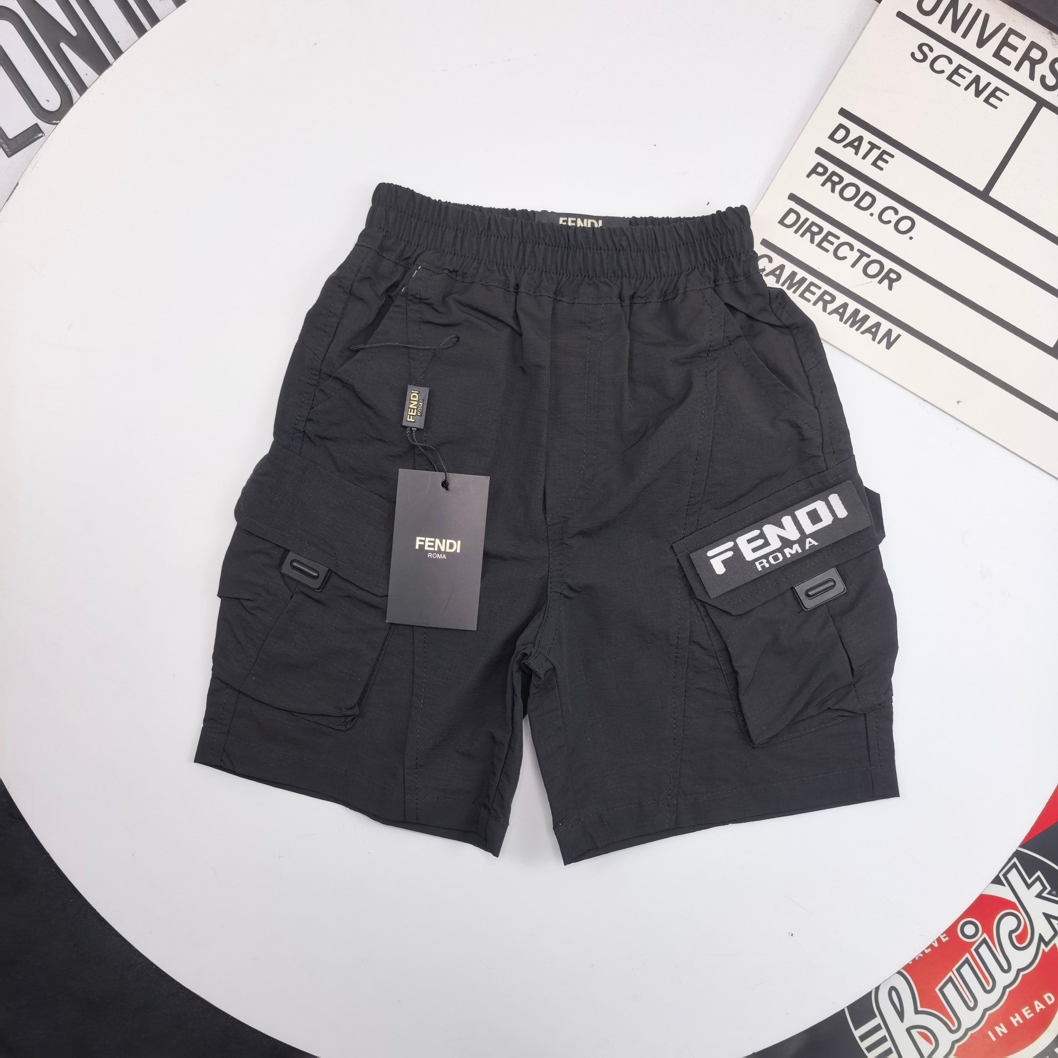 🌐 Fendi ♻️ Pantalones de trabajo (90-170) ♻️ Pantalones cortos 🎗¡Etiqueta original! ¡Embalaje original! ¡Marca origin…