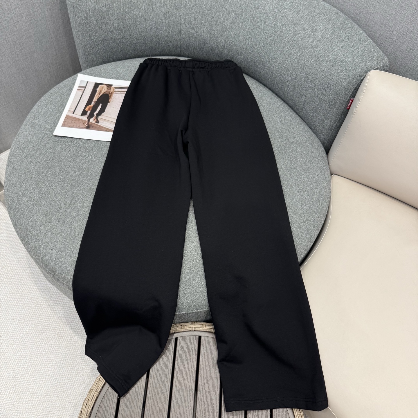 Women's High-Waisted Wide Leg Lounge Pants with Drawstring - Comfortable Fit 3 i1756659126399 4124 0 2