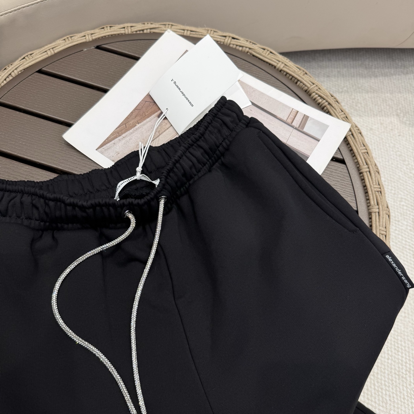 Women's High-Waisted Wide Leg Lounge Pants with Drawstring - Comfortable Fit 5 i1756659126412 276 0 4
