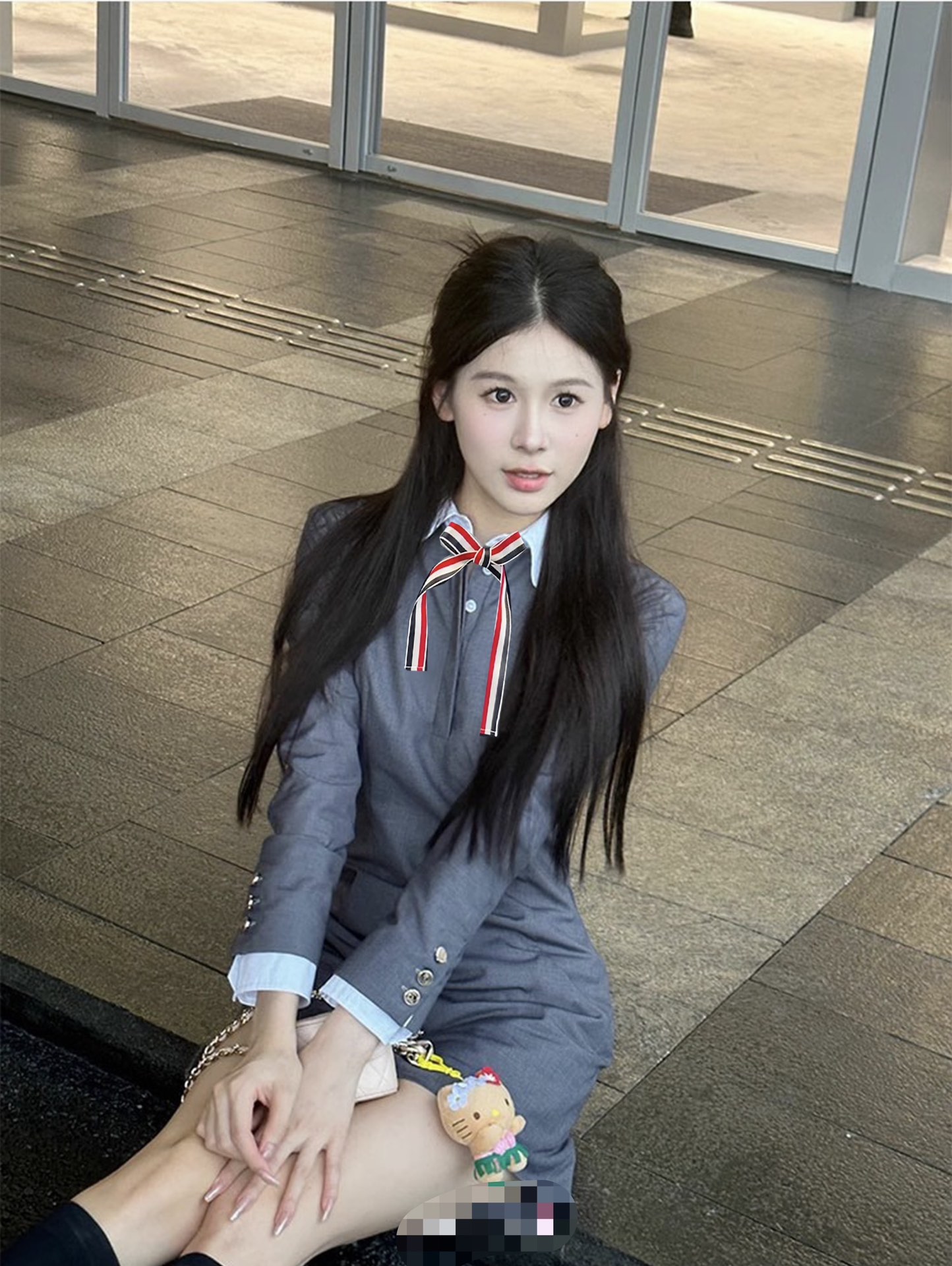 New Thong P679: High-Quality College Style with Hidden Details and Enzyme Color Accents - 图片 3