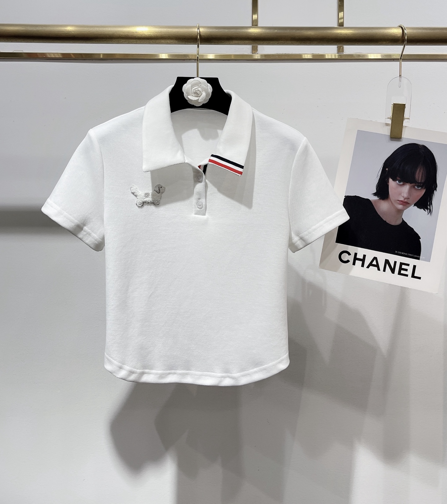 Stylish Thom Browne Teddy Dog Embroidered Women’s Suit with High Fashion Upgrade - 图片 2