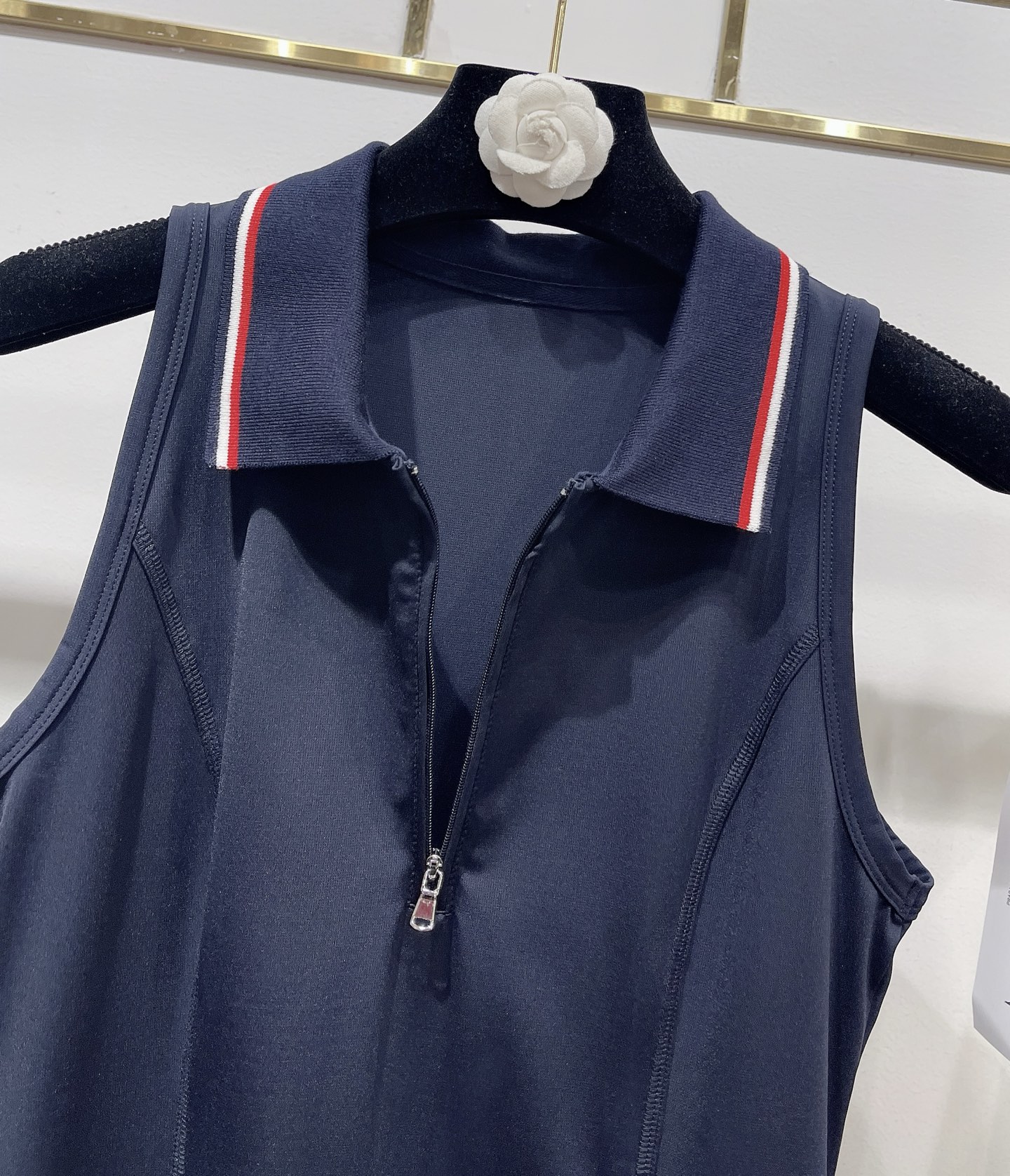 High-Quality College Knitted Dress with Hierarchy Look in Hide Blue, Exclusive Spot Sale - 图片 5