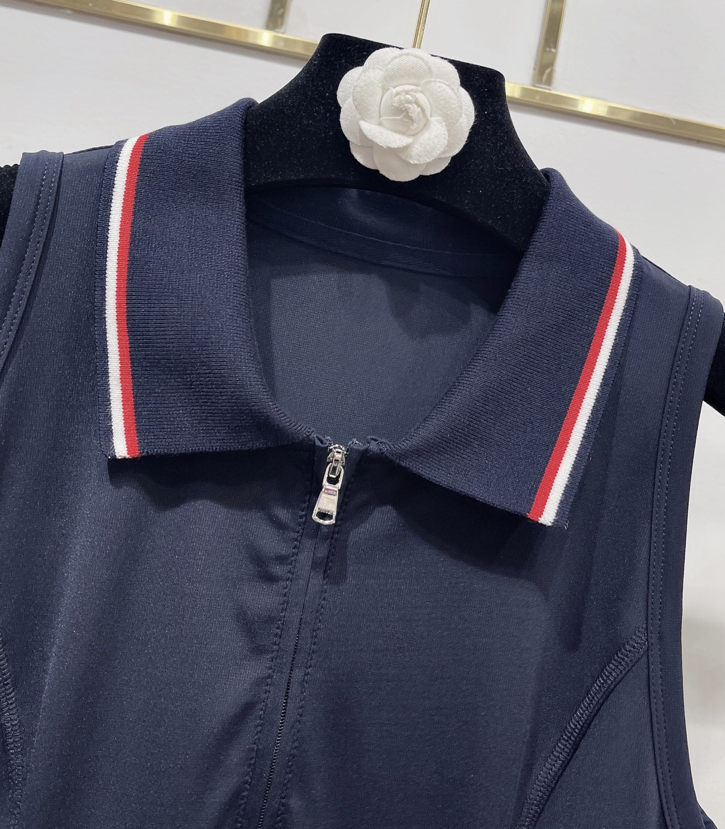 High-Quality College Knitted Dress with Hierarchy Look in Hide Blue, Exclusive Spot Sale - 图片 3