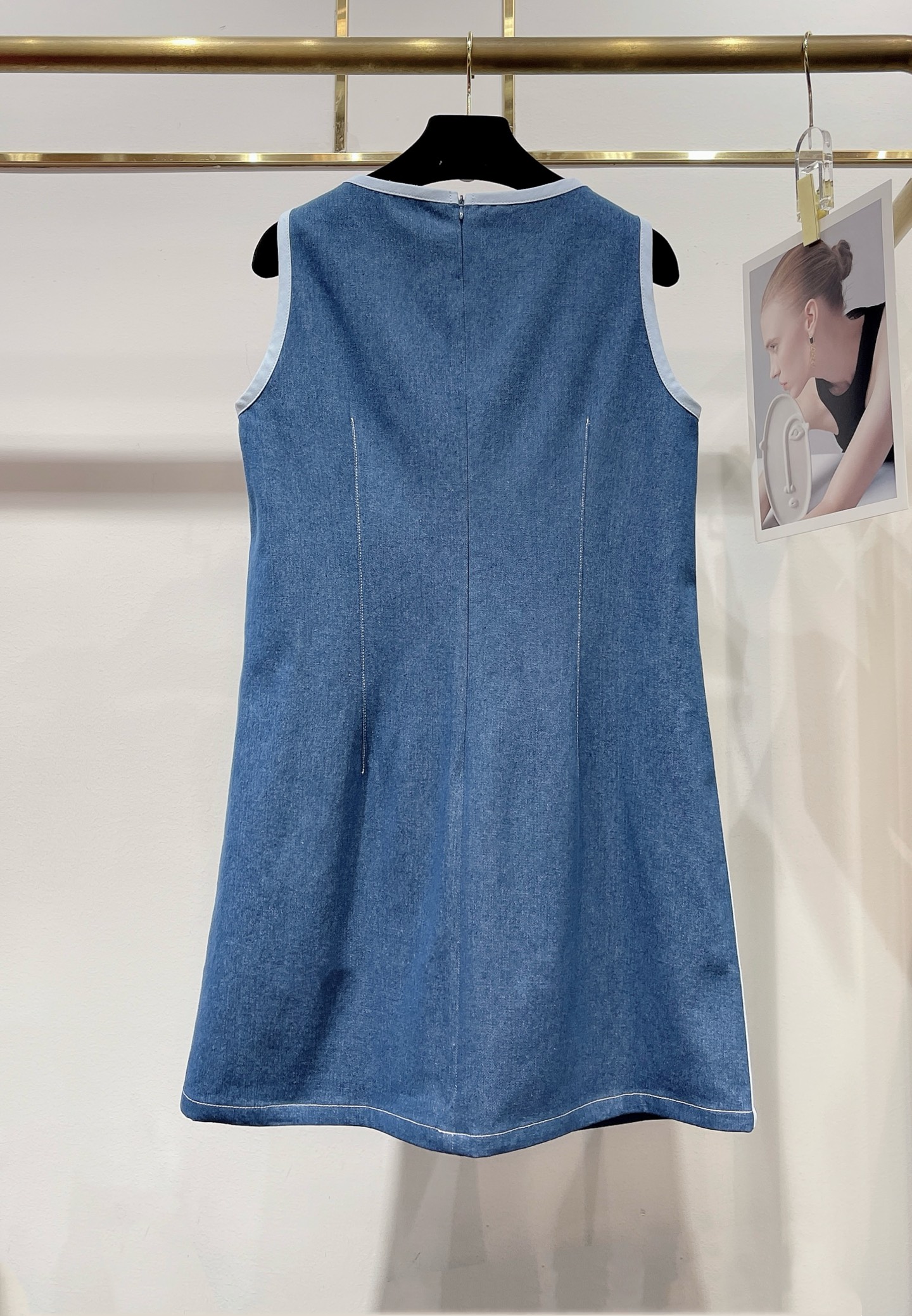 Exclusive Spring and Summer Women’s Suit with Hip-Hop Cowboy Vest Dress - 图片 2