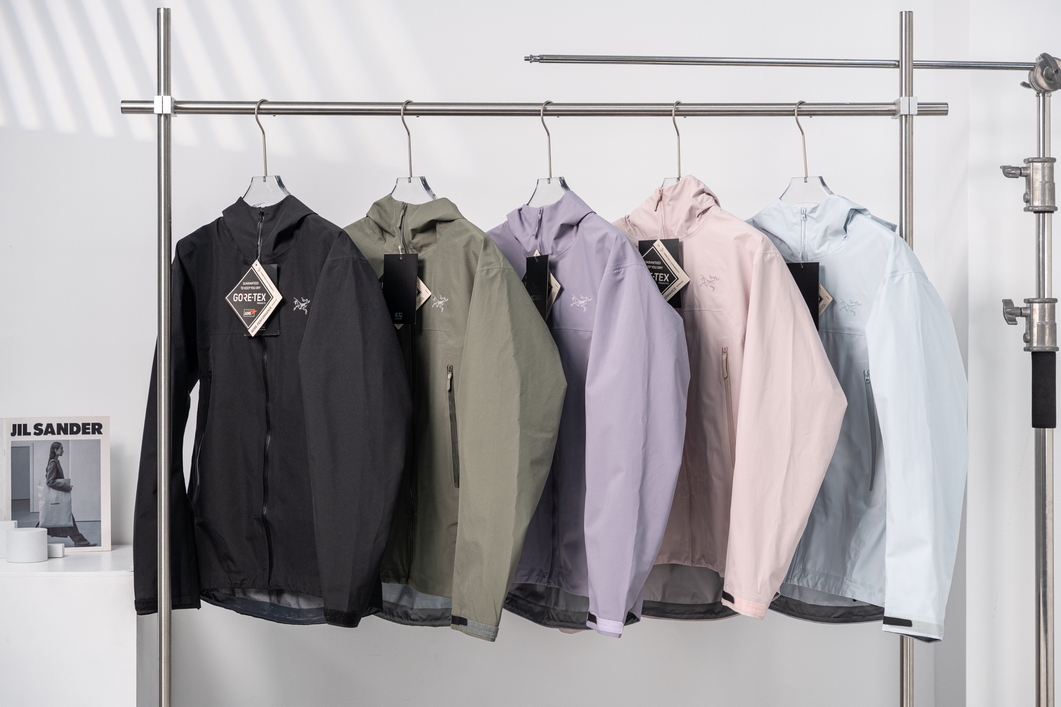 🌈配色合集 ‼️ 五色JK冲锋衣 特价开炸💥 Arcteryx始祖鸟 BETA Jacket Men's logo刺绣防水防风透气连帽冲锋衣