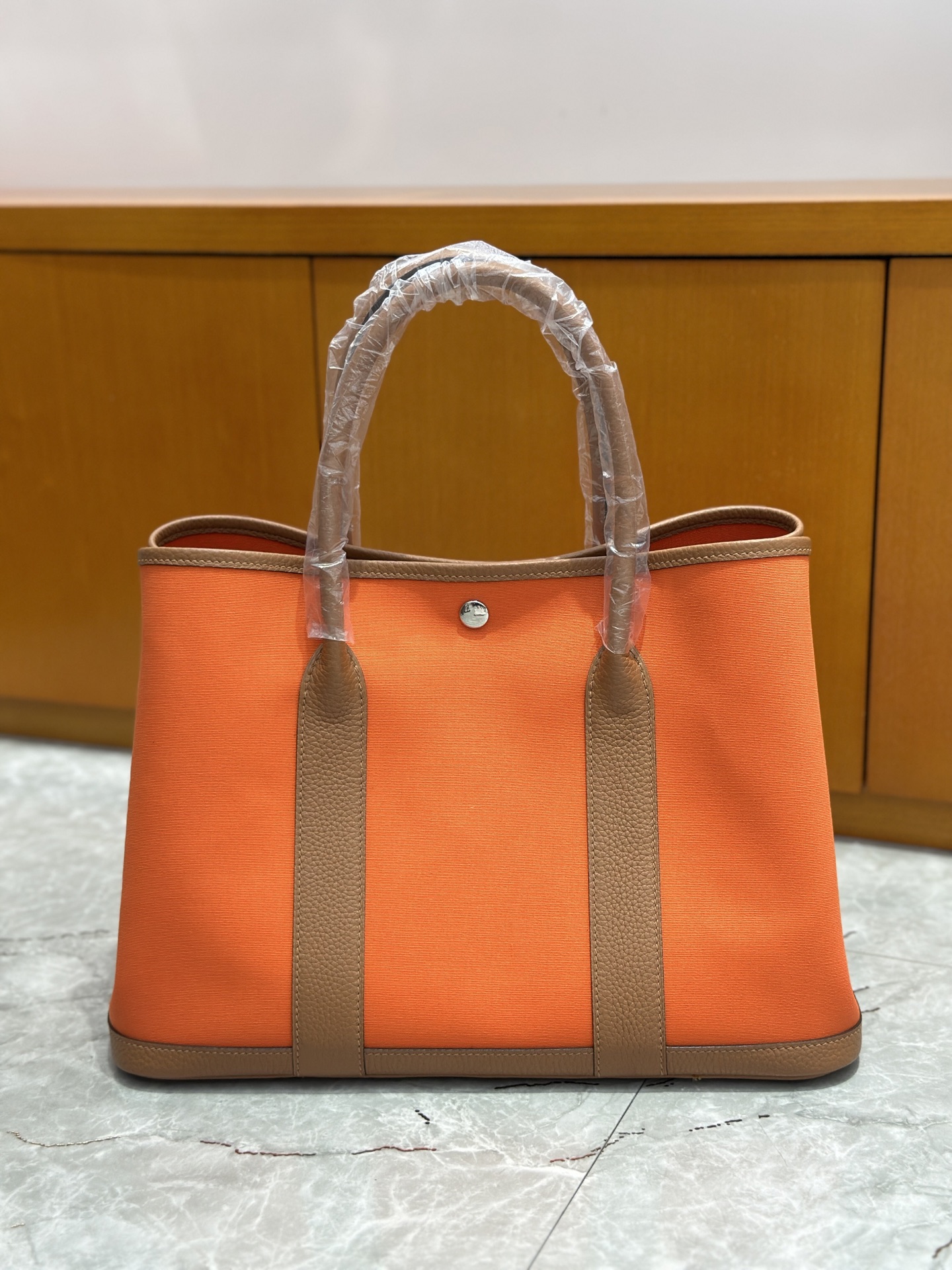 NO:741184,30, 36cm garden bag single layer canvas, real shot, biscuit/orange canvas, suitable for commuting and going out on the street!  !  Full of luxury, Hermes, hermes, Hermes,1986090930、36cm 花园包单层帆布 现货实拍 饼干/橙帆布 通勤 出街都很适配！！满满高级感,爱马仕,hermes,Hermes,,Bag