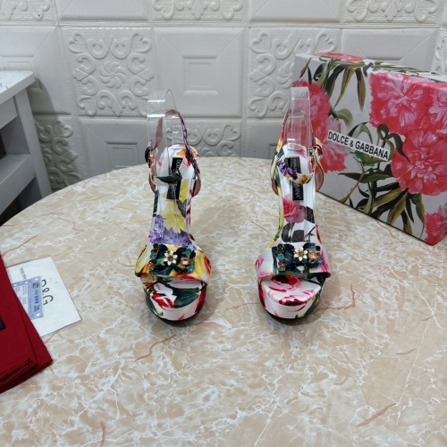 Dolce & Gabbana Floral Print Platform Sandals High Heel Size 34-43 1 Dolce & Gabbana Floral Print Platform Sandals High Heel Size 34-43