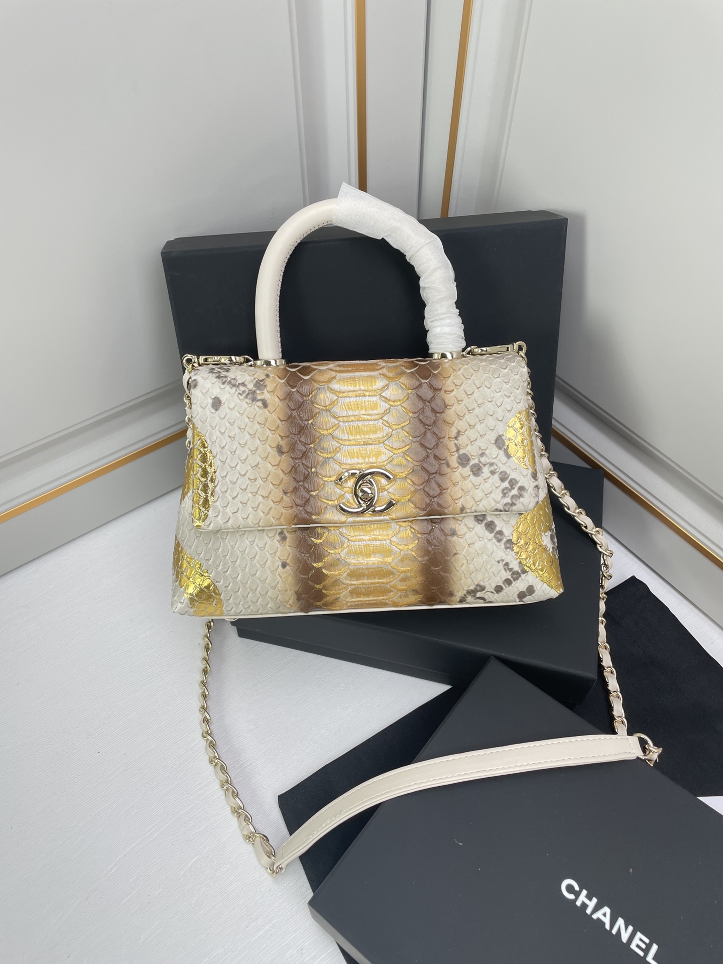 Chanel Coco Handle Bags Handbags Cowhide