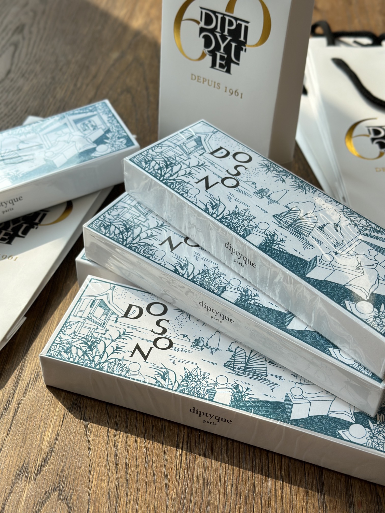 diptyque杜桑香氛皂礼盒(限量版),一盒三个 2