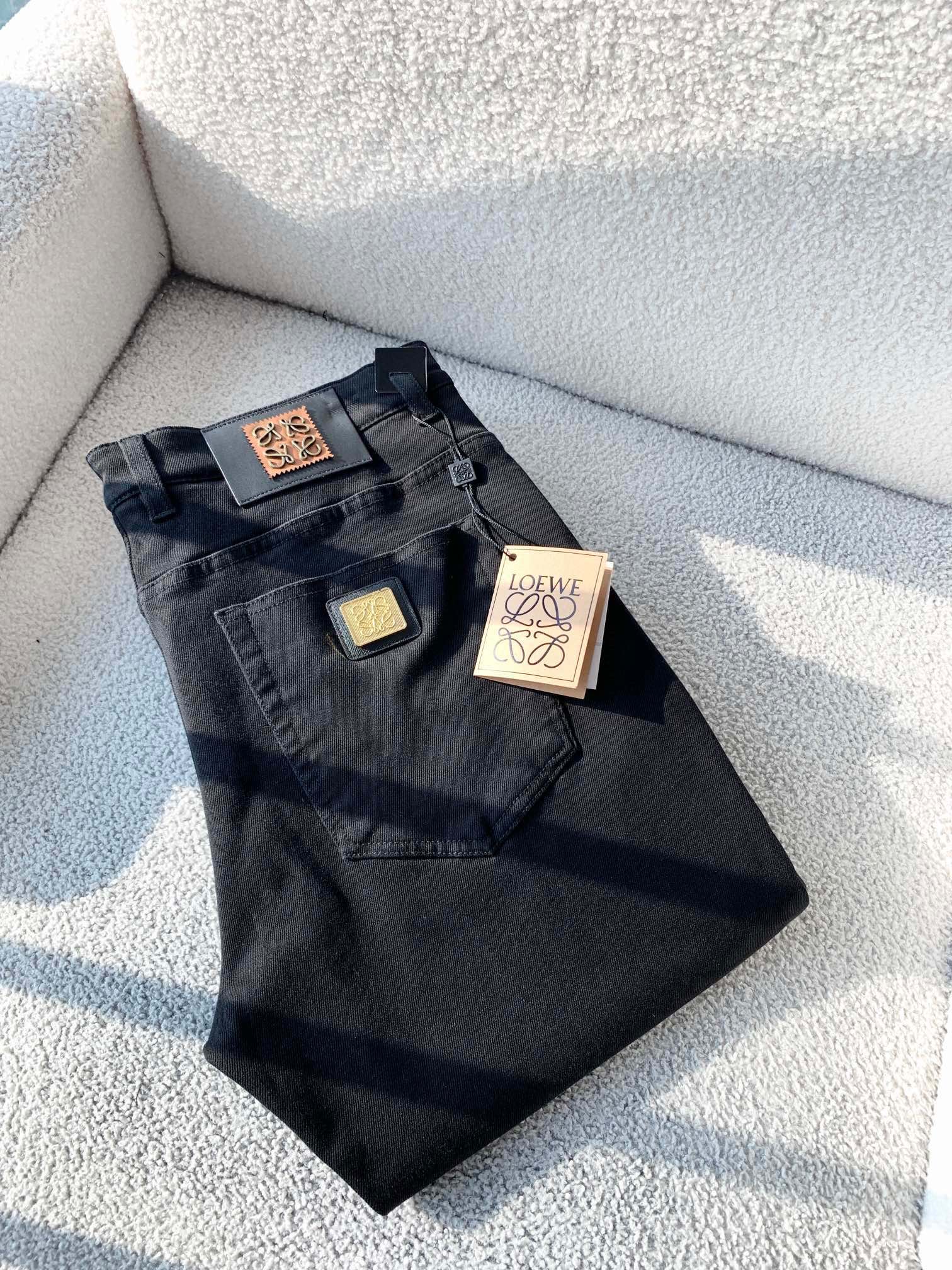 Gucci Clothing Jeans Embroidery Men Fall/Winter Collection Vintage