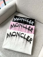 Moncler Réplique
 Clothing T-Shirt Embroidery Unisex Cotton Spring/Summer Collection Short Sleeve