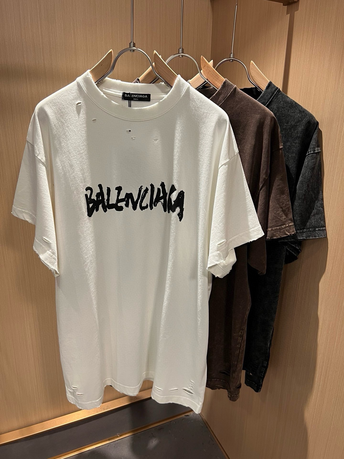 Balenciaga Clothing T-Shirt Best Luxury Replica
 Unisex Cotton Spring/Summer Collection Fashion Short Sleeve