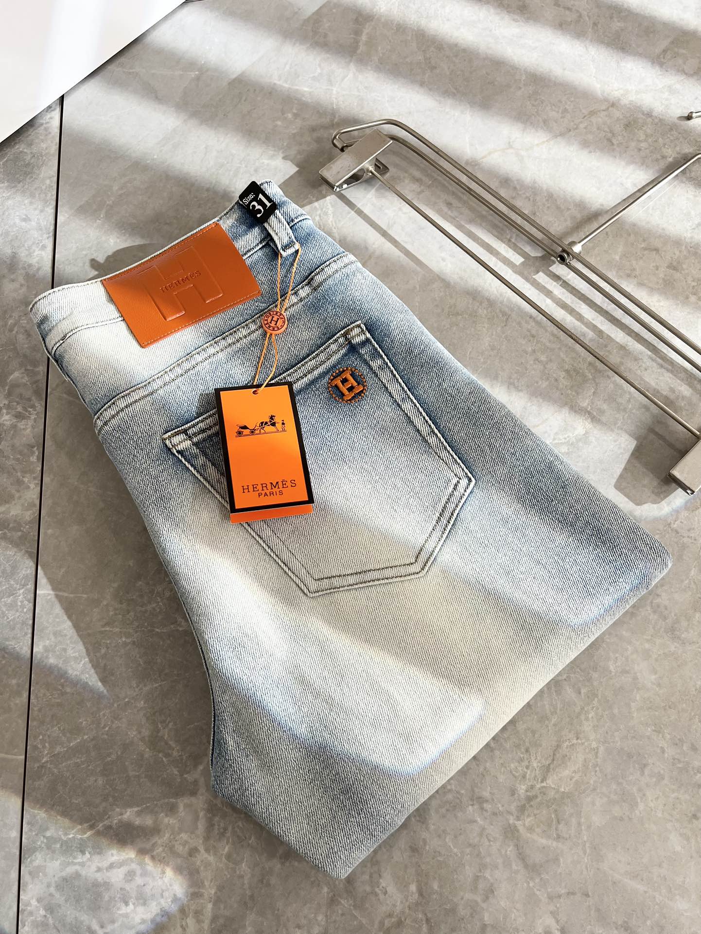 Hermes Clothing Jeans Men Spring/Summer Collection Vintage