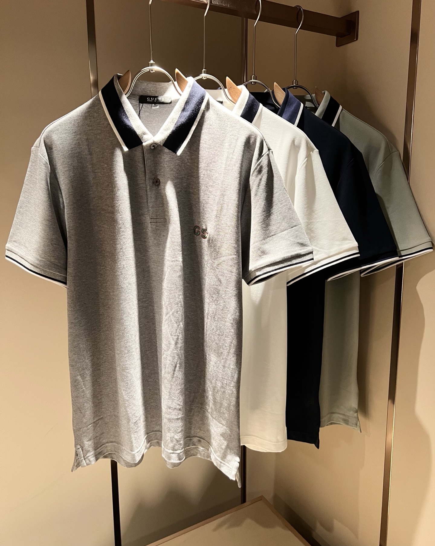 GUC*I 春夏系列 短袖Polo衫服装,男,女 3