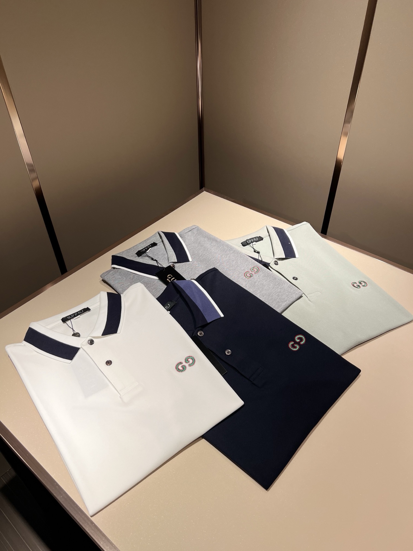 GUC*I 春夏系列 短袖Polo衫服装,男,女 1