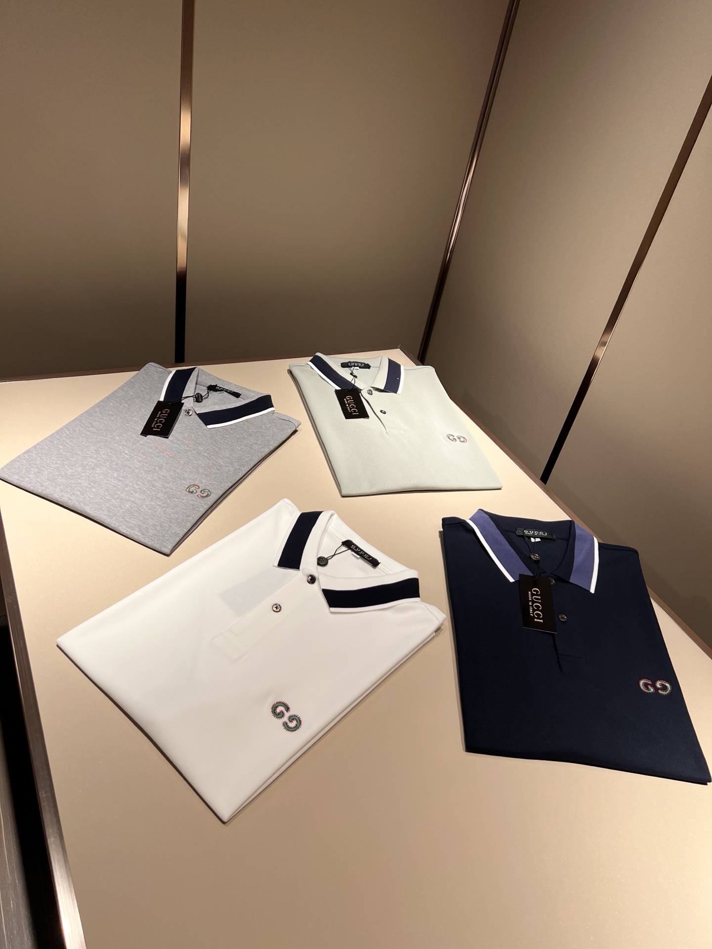 GUC*I 春夏系列 短袖Polo衫服装,男,女 1