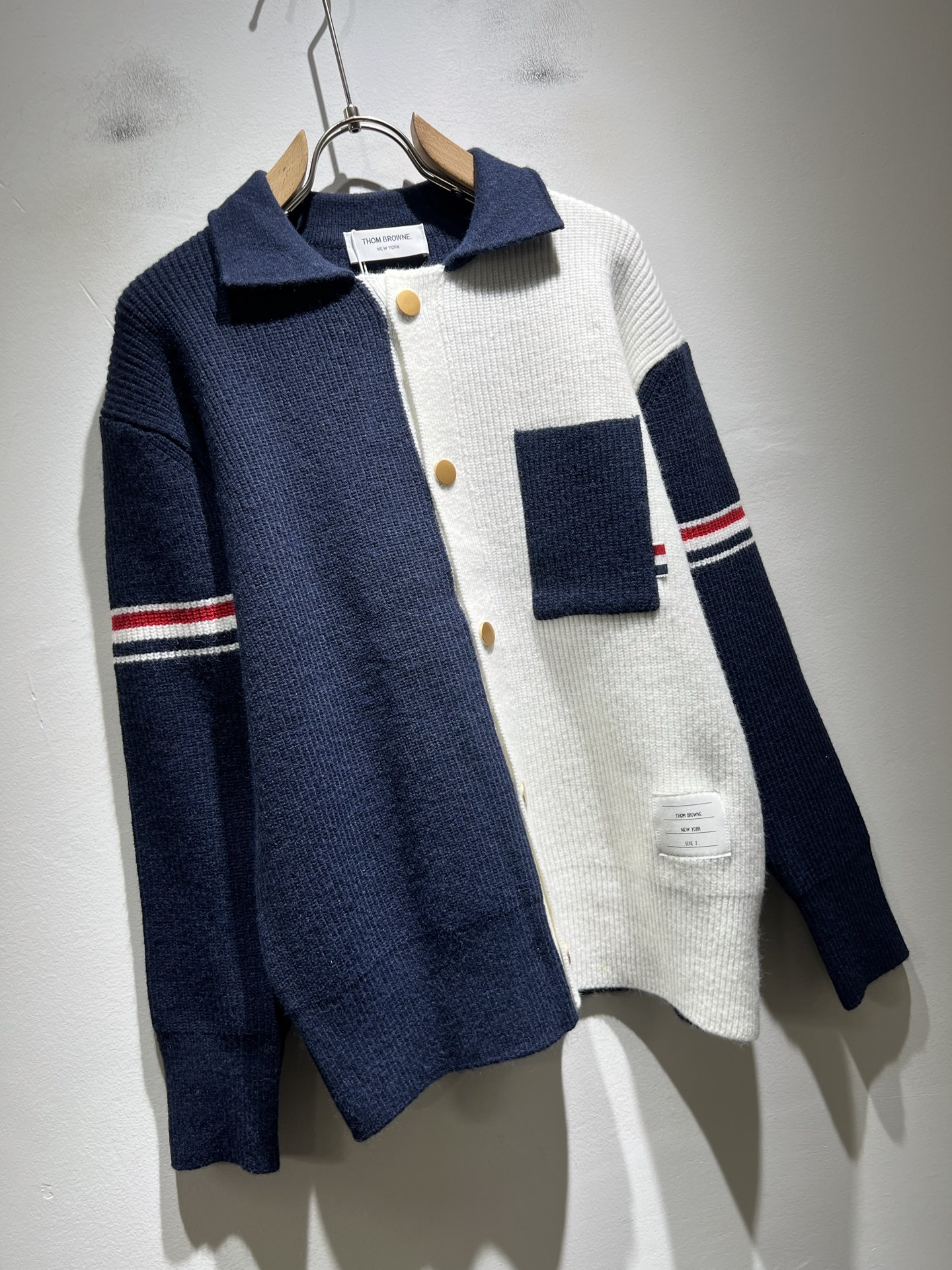 ThomBrow*e汤姆*朗2025秋冬新款男女同款👫针织羊毛衫，今年的专柜新品，男女同款👫超软羊毛面料