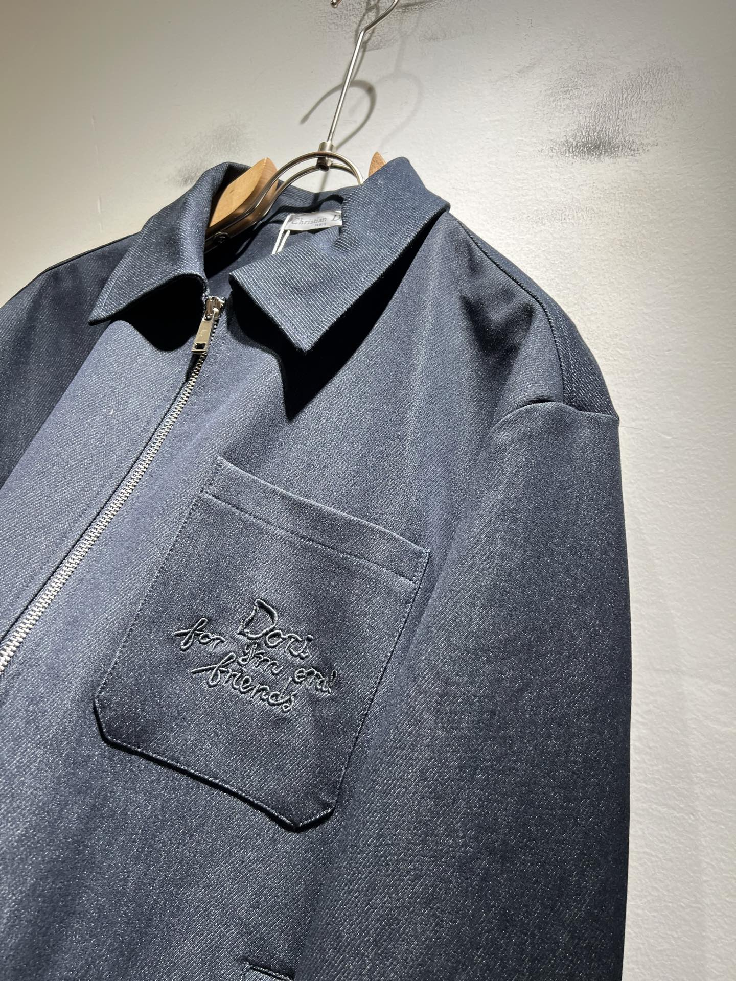 Dio*r迪*奥 2025秋冬男士休闲夹克外套，最新时尚休闲拉链夹克，贸易公司渠道稀出，同步官网发售，男