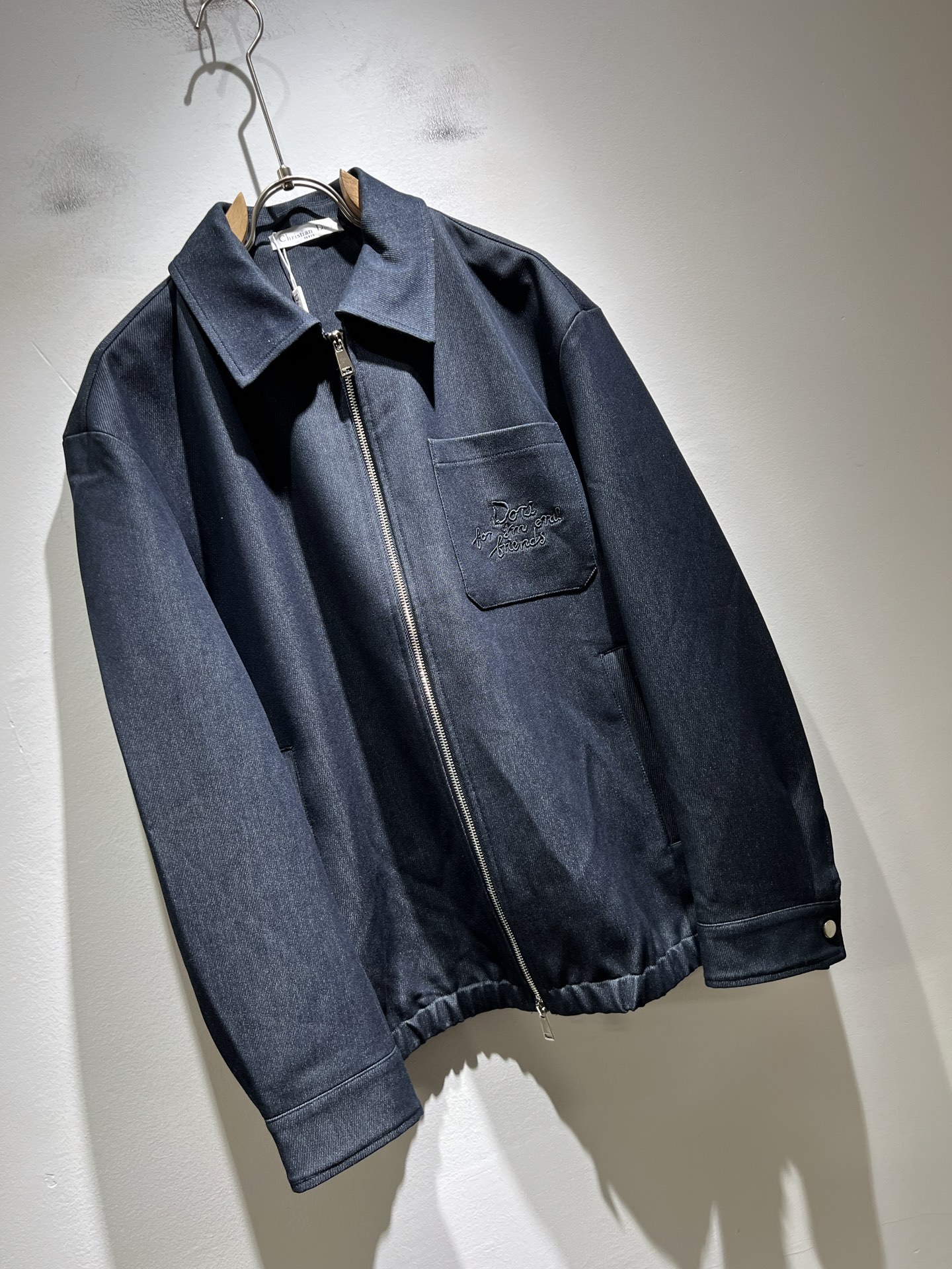 Dio*r迪*奥 2025秋冬男士休闲夹克外套，最新时尚休闲拉链夹克，贸易公司渠道稀出，同步官网发售，男