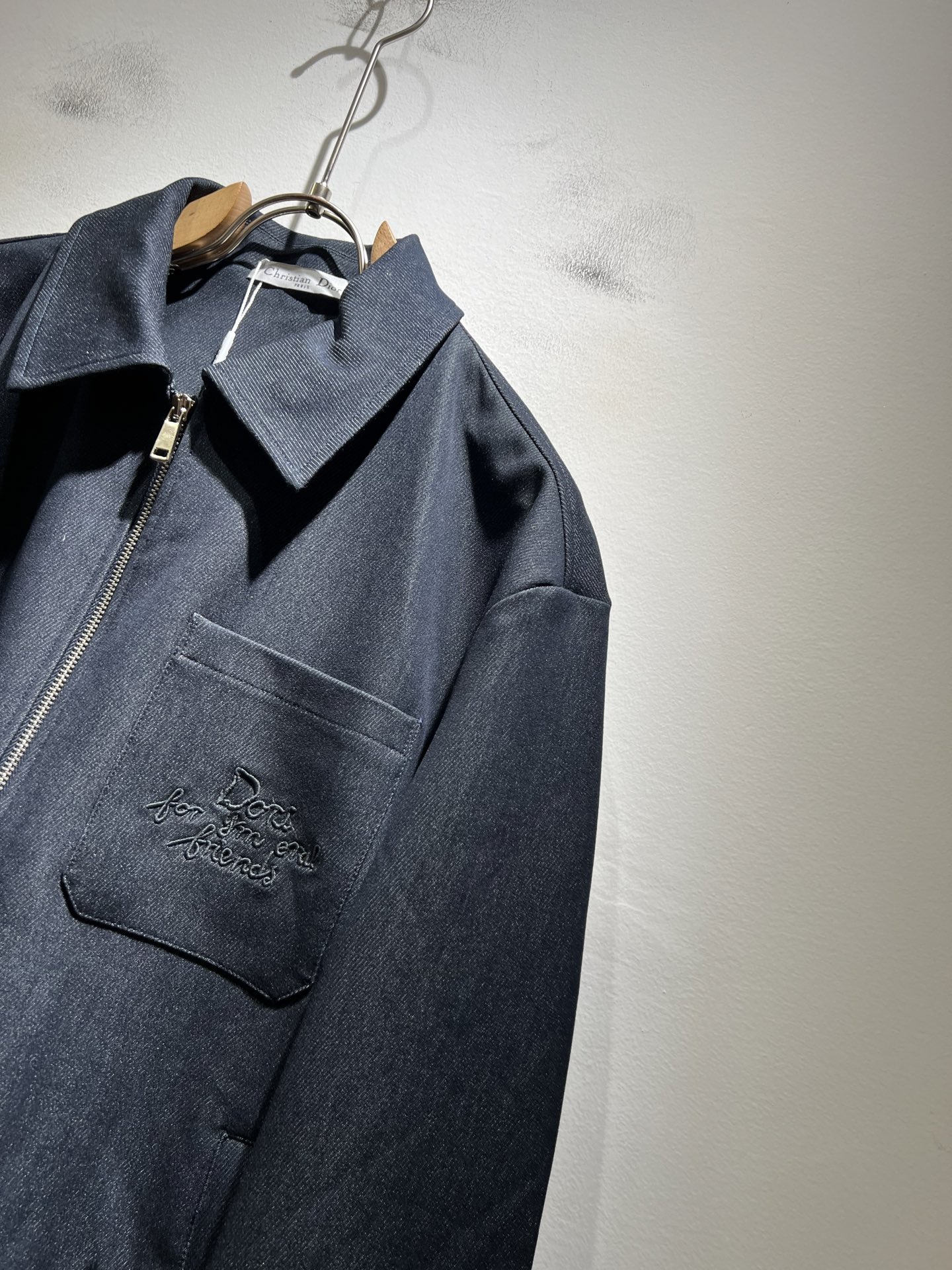 Dio*r迪*奥 2025秋冬男士休闲夹克外套，最新时尚休闲拉链夹克，贸易公司渠道稀出，同步官网发售，男