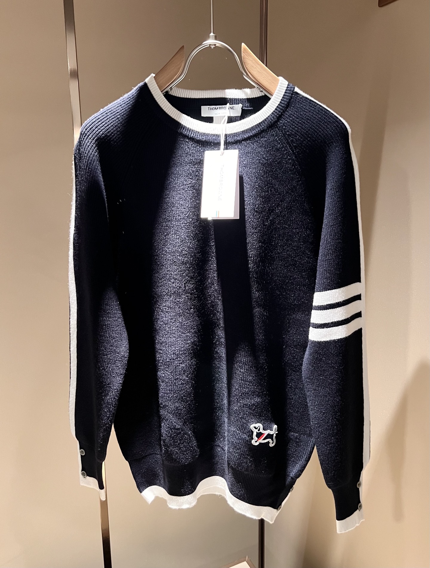 ThomBrow*e汤姆*朗2025秋冬新款男女同款👫针织羊毛衫，今年的专柜新品，男女同款👫超软羊毛面料