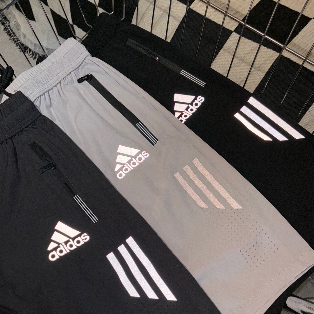 Adidas Classic 3M Reflector Ice Shorts in Various Colors and Sizes - 图片 7