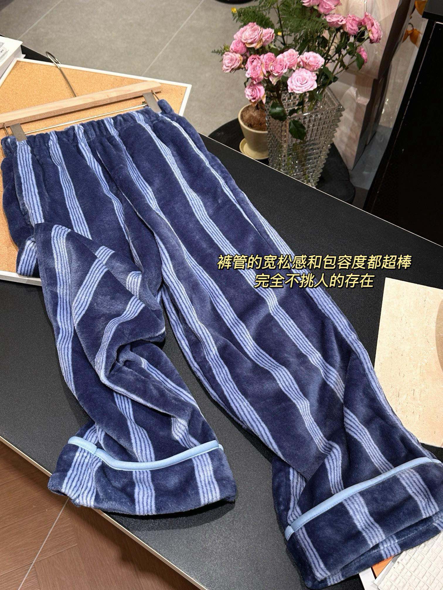黑豹款袖口 裤脚都做了对纹工艺 人工纯手工对条 3