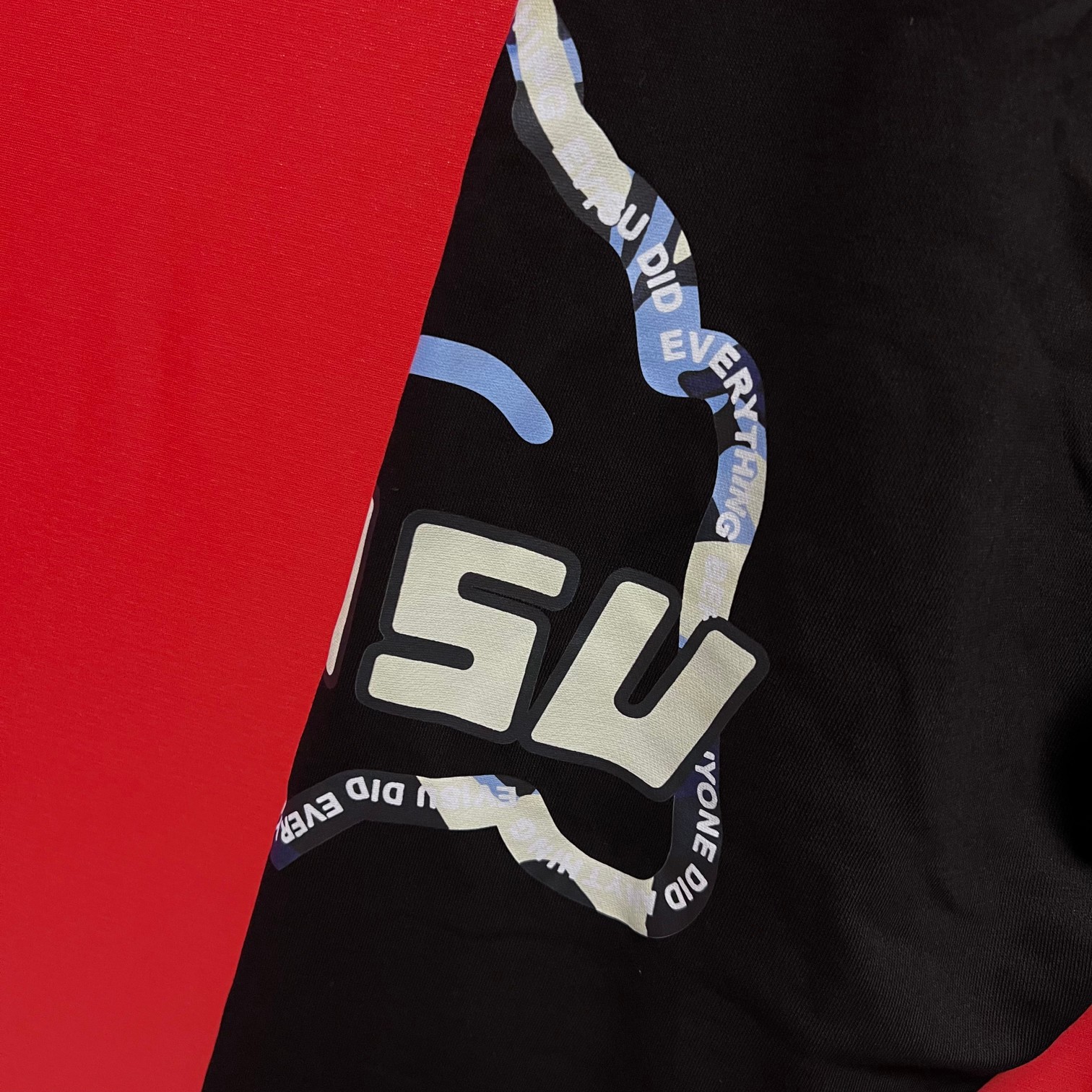 Y-G Sweatpants: Red Star Design, Buddha Head, EV Brand, S-XXL Sizes, Black Color - 图片 4