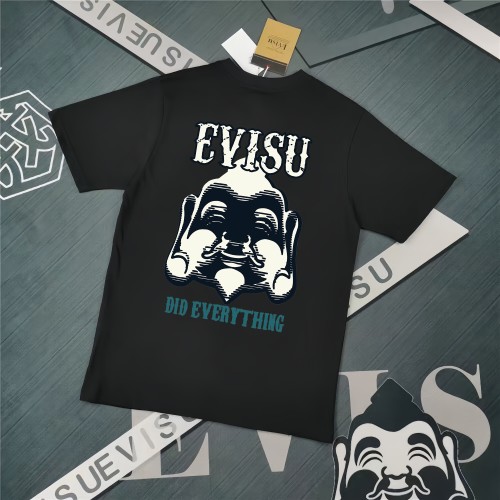 Evisu 2025 New Print T-Shirt High Quality Cotton Double Yarn 1 Evisu 2025 New Print T-Shirt High Quality Cotton Double Yarn