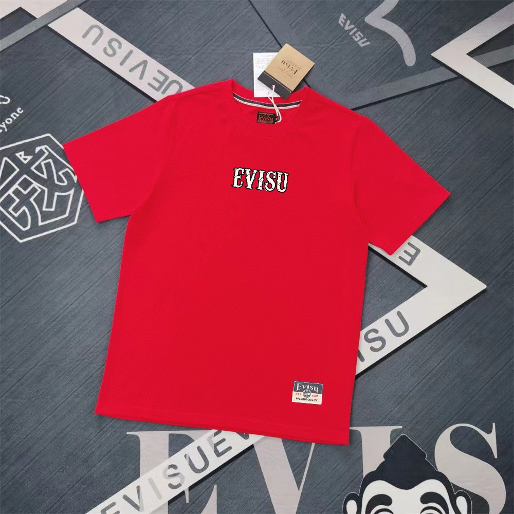 Evisu 2025 New Printed T-Shirt High Quality Cotton Unisex Tee 3 a1734197613512 8653