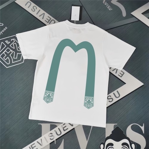 EVISU 2025 New Printed T-Shirt, High Quality Unisex Cotton Tee 1 EVISU 2025 New Printed T-Shirt, High Quality Unisex Cotton Tee