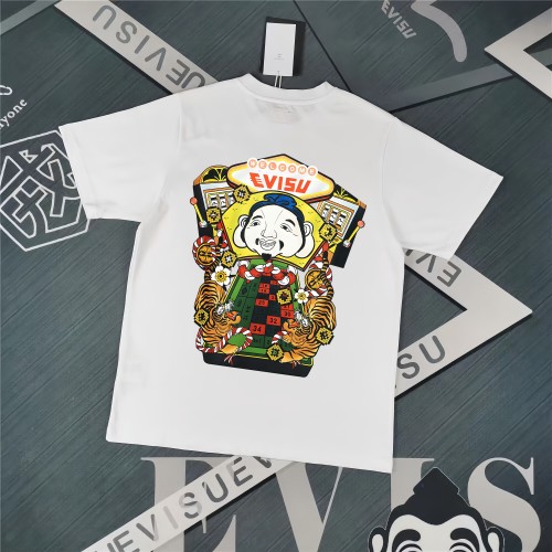 Evisu 2025 New Printed T-Shirt High Quality Cotton Double Yarn 1 Evisu 2025 New Printed T-Shirt High Quality Cotton Double Yarn