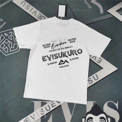 EVISUKURO Camiseta Estampada de Algodón para Hombre y Mujer - Diseño Moderno 1 EVISUKURO Camiseta Estampada de Algodón para Hombre y Mujer - Diseño Moderno