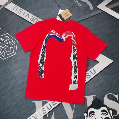 Evisu Camiseta Estampada 2025 de Algodón para Hombre y Mujer - Diseño Exclusivo 1 Evisu Camiseta Estampada 2025 de Algodón para Hombre y Mujer - Diseño Exclusivo