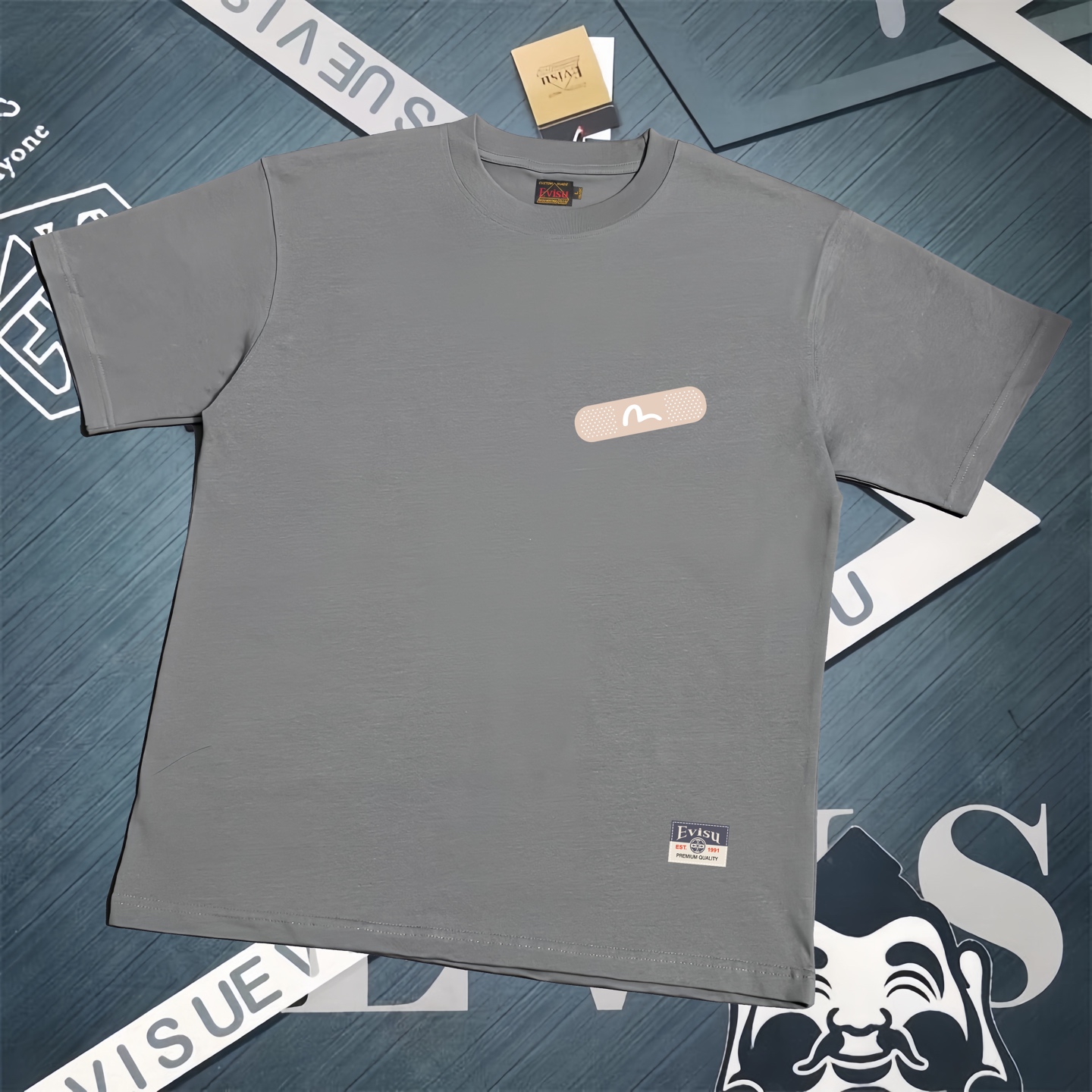 Evisu 2025 New Printed T-Shirt High Quality Cotton Unisex 3 i1741025647012 2456 0 1