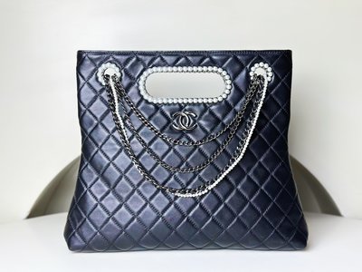 Chanel Bags Briefcase Top Designer replica
 Black White Cowhide Chains