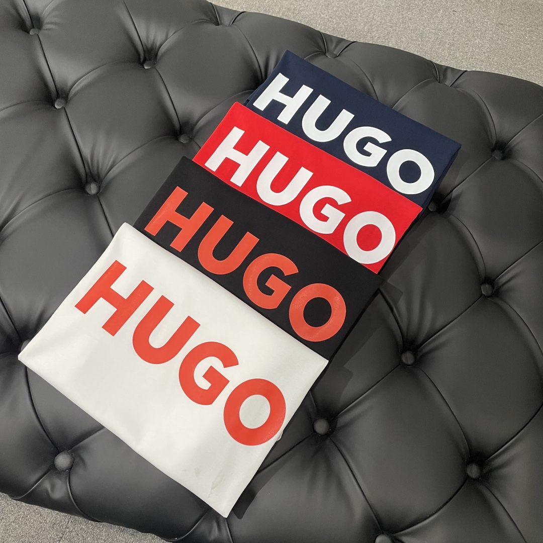 HUGO Cotton Crew Neck T-Shirt - Breathable, Stylish, and Comfortable 6 i1733069280 8929 8